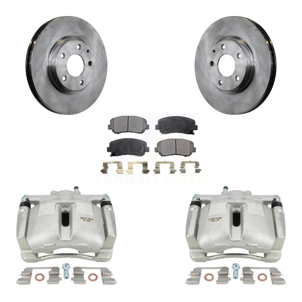 Transit Auto KC8-100294P Disc Brake Kit for 2013-2015 Mazda CX-5 - Front product image