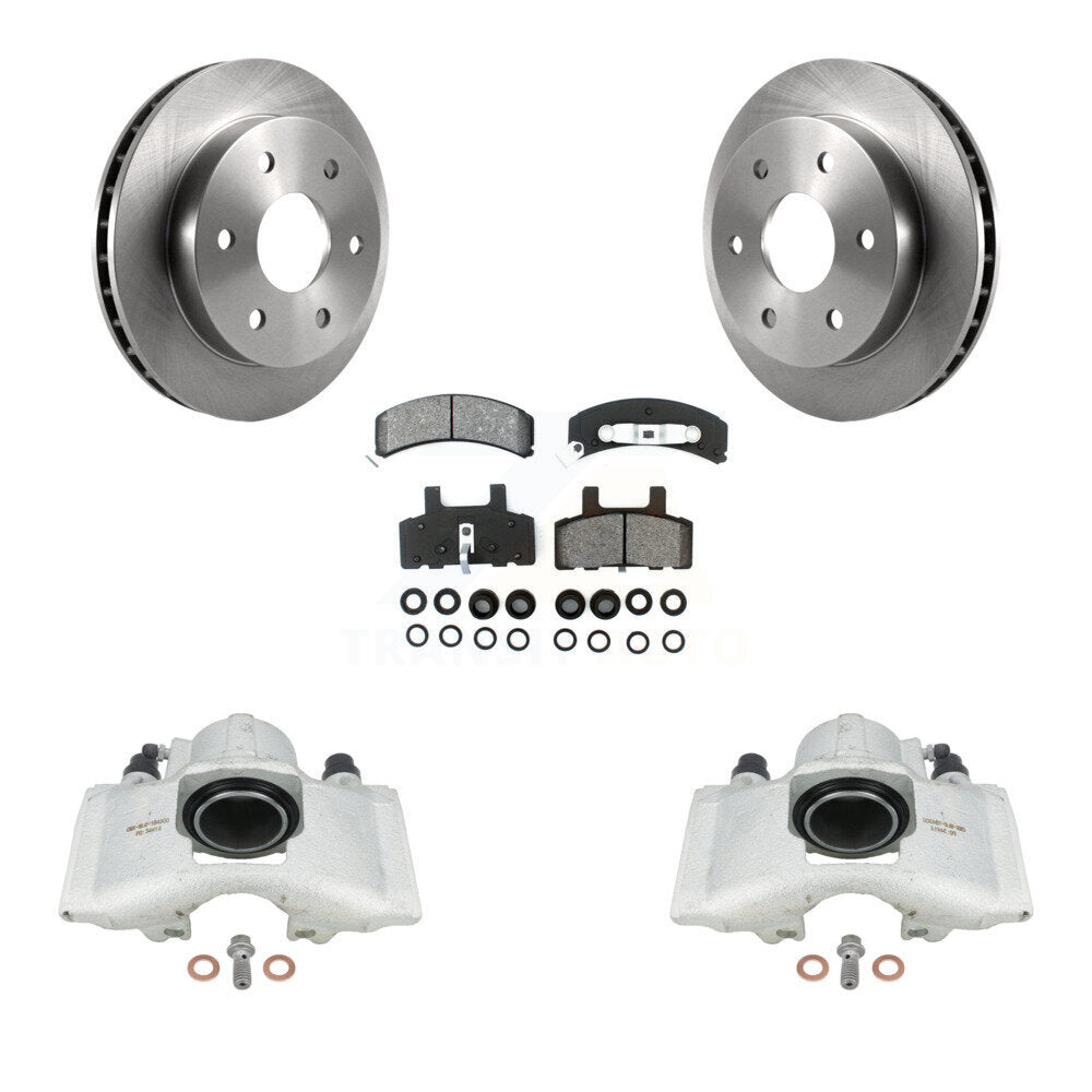 Transit Auto KC8-100294S Disc Brake Kit for 1988-2000 GMC Yukon, Cadillac Escalade, Chevrolet K1500 & more - Front product image