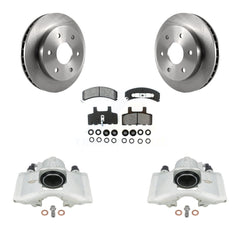 Transit Auto KC8-100294S Disc Brake Kit for 1988-2000 GMC Yukon, Cadillac Escalade, Chevrolet K1500 & more - Front product image