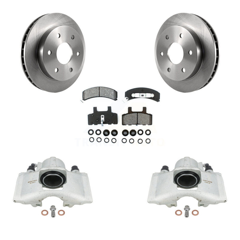 Transit Auto KC8-100294S Disc Brake Kit for 1988-2000 GMC Yukon, Cadillac Escalade, Chevrolet K1500 & more - Front product image