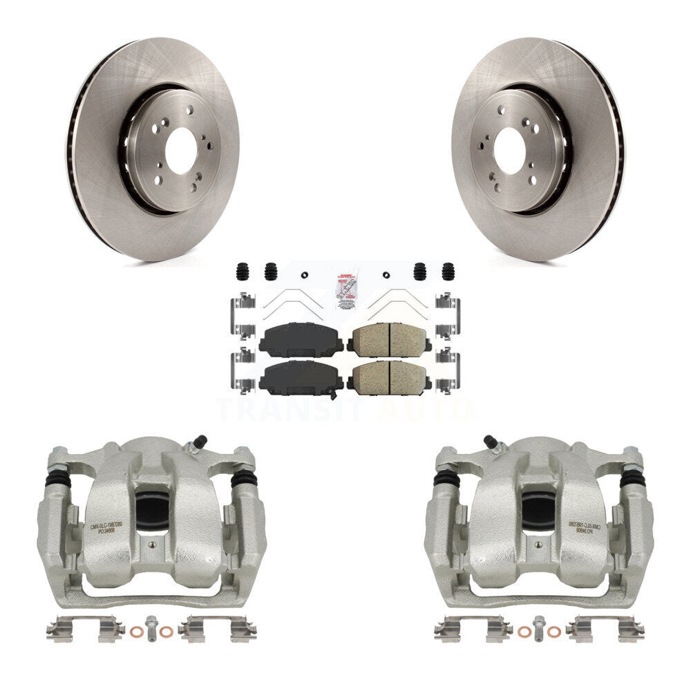 Transit Auto KC8-100298N Disc Brake Kit for 2016-2018 Acura RDX - Front product image