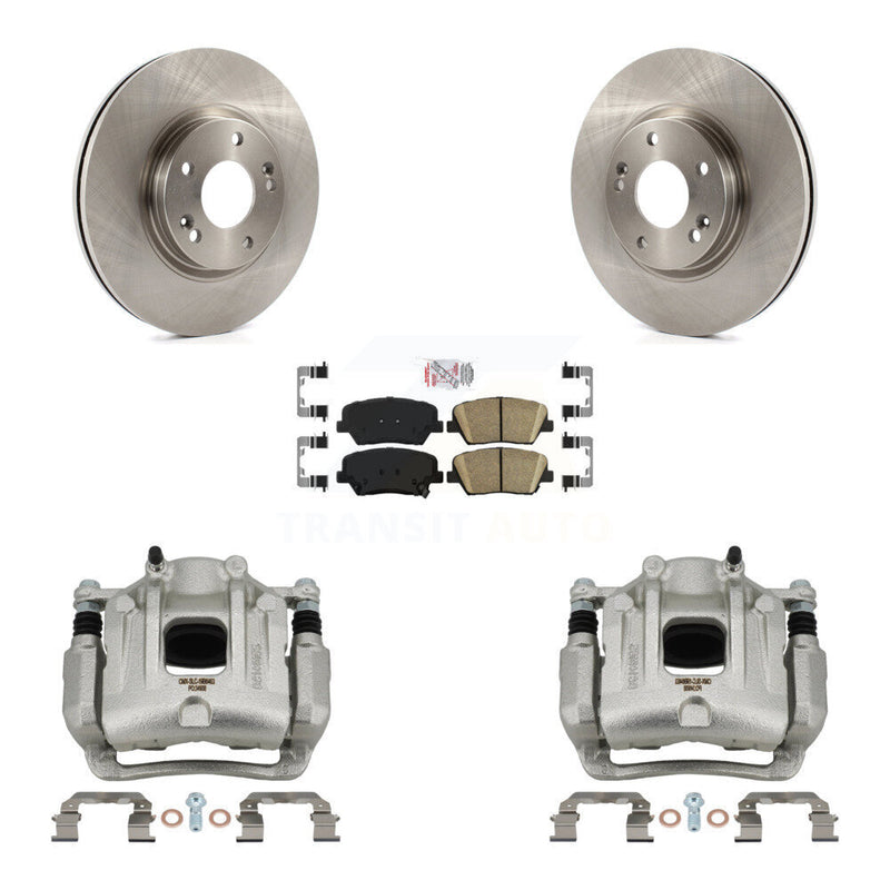 Transit Auto KC8-100299N Disc Brake Kit for 2010-2013 Kia Sorento, Hyundai Santa Fe - Front product image