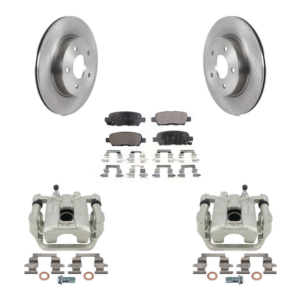 Transit Auto KC8-100299T Disc Brake Kit for 2017-2019 Nissan Rogue Sport, Nissan LEAF - Rear product image
