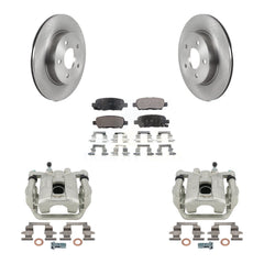 Transit Auto KC8-100299T Disc Brake Kit for 2017-2019 Nissan Rogue Sport, Nissan LEAF - Rear product image