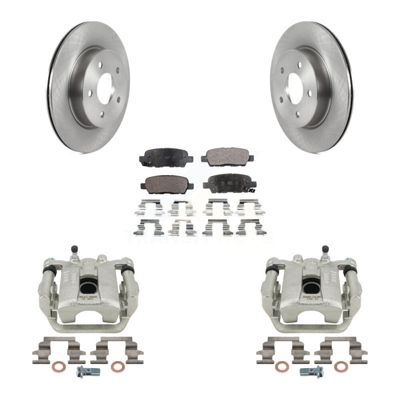 Transit Auto KC8-100299T Disc Brake Kit for 2017-2019 Nissan Rogue Sport, Nissan LEAF - Rear product image