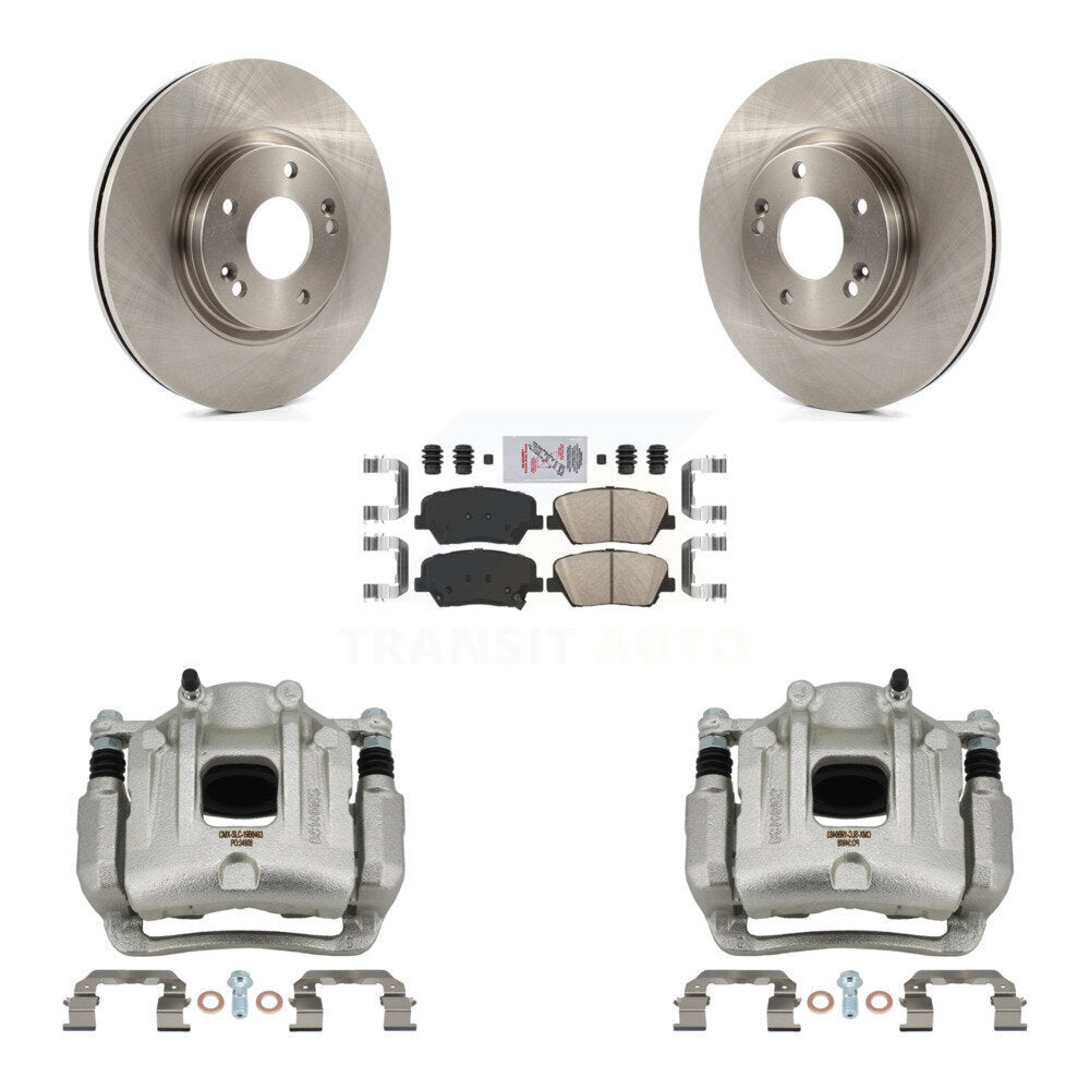 Transit Auto KC8-100300N Disc Brake Kit for 2010-2013 Kia Sorento, Hyundai Santa Fe - Front product image