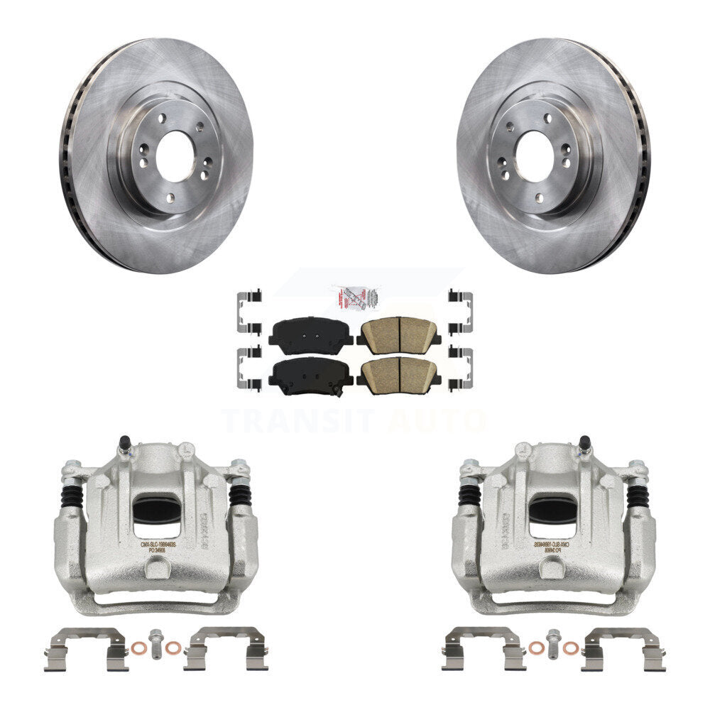 Transit Auto KC8-100301N Disc Brake Kit for 2013-2016 Kia Sorento, Hyundai Santa Fe Sport - Front product image