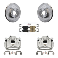 Transit Auto KC8-100301N Disc Brake Kit for 2013-2016 Kia Sorento, Hyundai Santa Fe Sport - Front product image