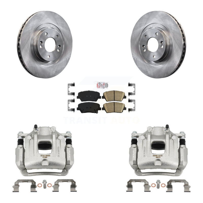 Transit Auto KC8-100301N Disc Brake Kit for 2013-2016 Kia Sorento, Hyundai Santa Fe Sport - Front product image