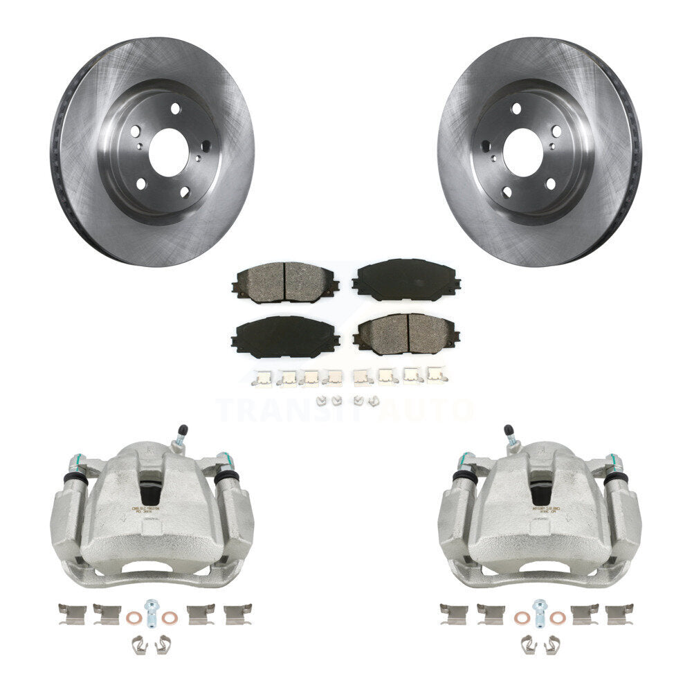 Transit Auto KC8-100301S Disc Brake Kit for 2006-2020 Toyota RAV4, Toyota Corolla iM, Scion iM & more - Front product image
