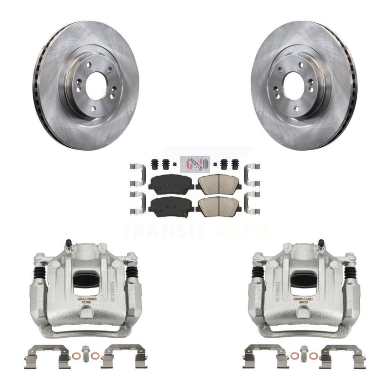 Transit Auto KC8-100302N Disc Brake Kit for 2013-2016 Kia Sorento, Hyundai Santa Fe Sport - Front product image