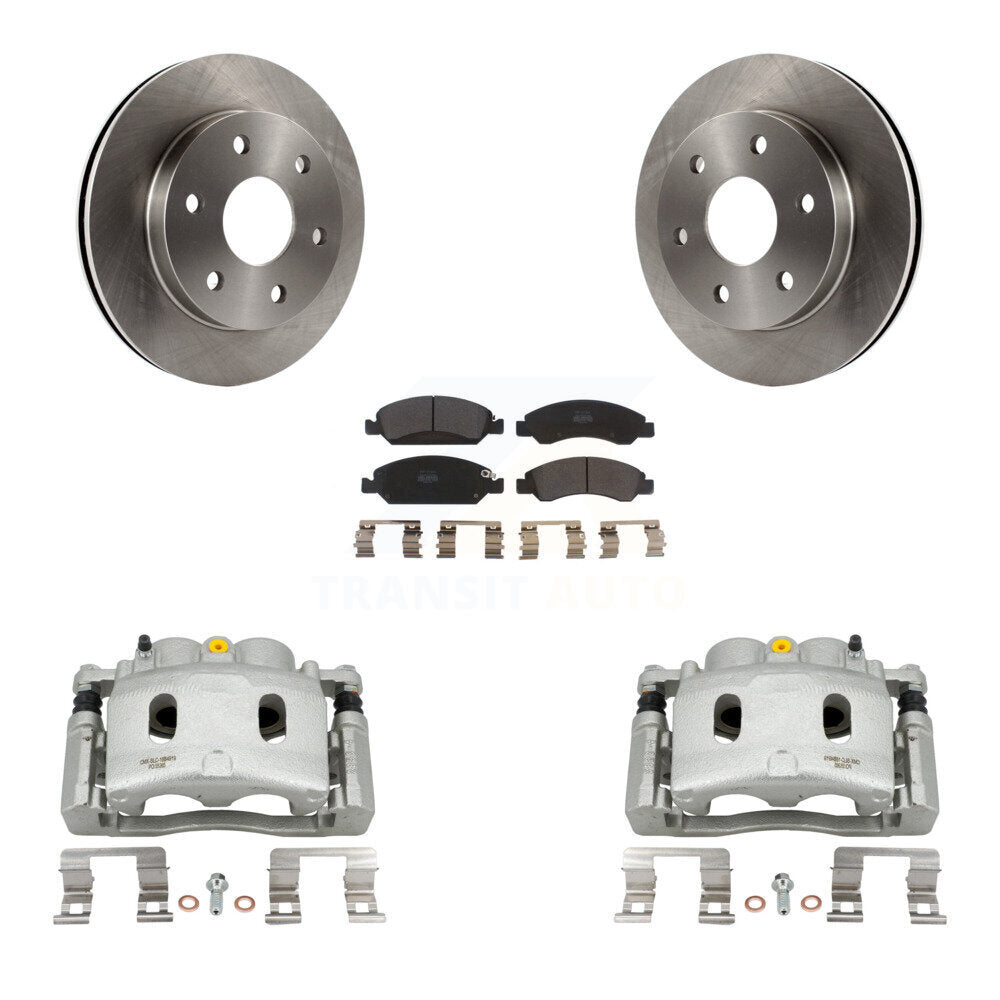 Transit Auto KC8-100302P Disc Brake Kit for 2007 GMC Sierra 1500 - Front product image