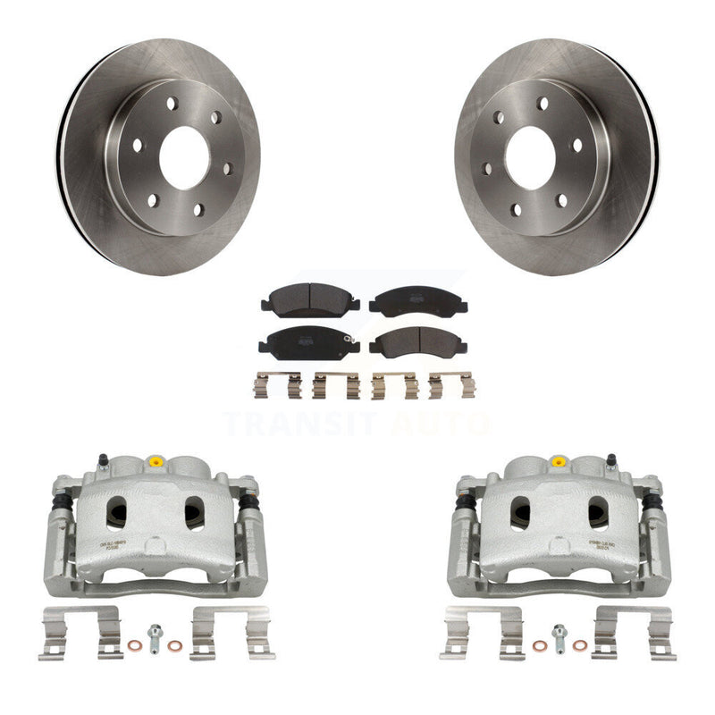 Transit Auto KC8-100302P Disc Brake Kit for 2007 GMC Sierra 1500 - Front product image