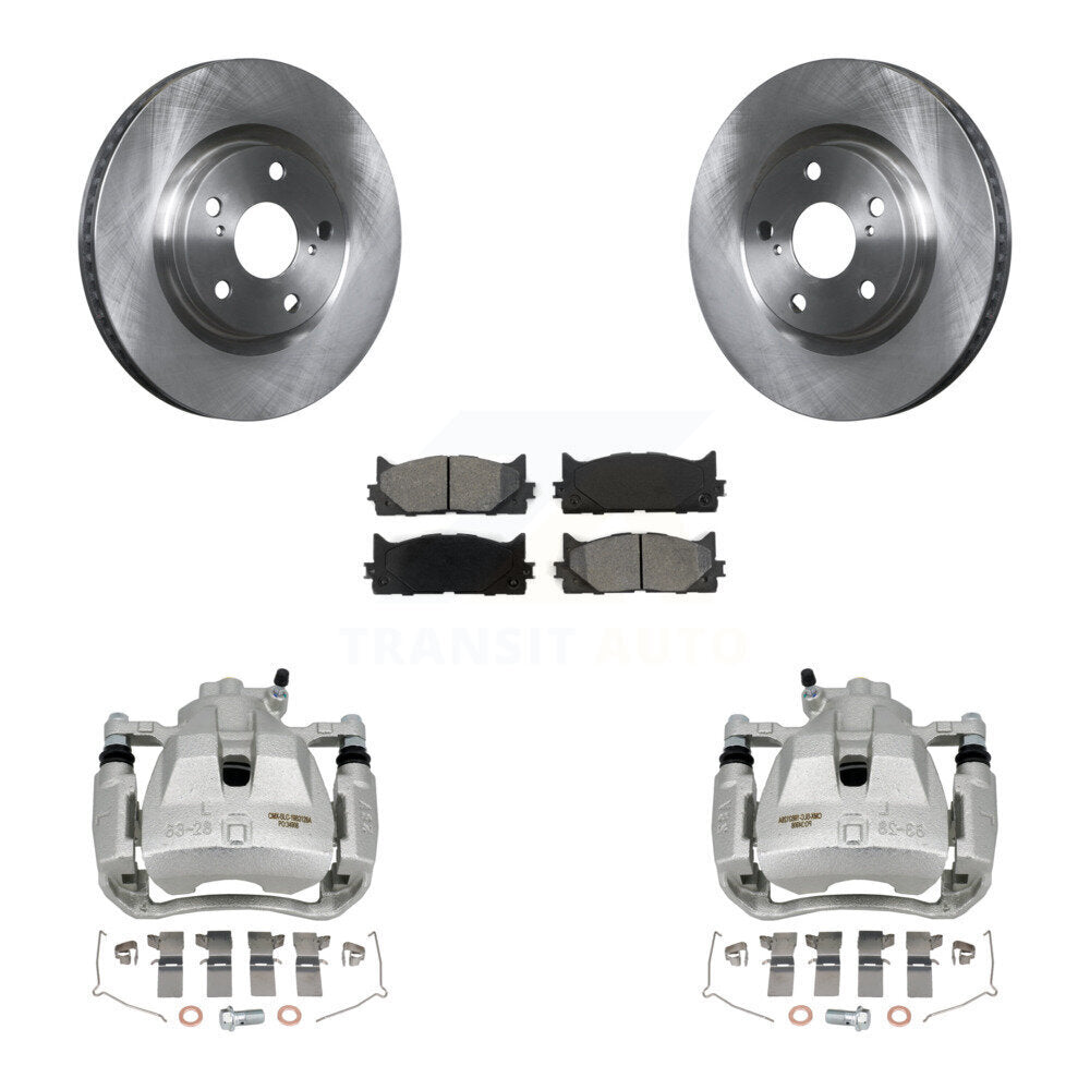 Transit Auto KC8-100302S Disc Brake Kit for 2007-2018 Lexus ES300h, Toyota Avalon, Toyota Camry & more - Front product image