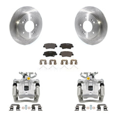 Transit Auto KC8-100302T Disc Brake Kit for 2017-2022 Kia Niro, Hyundai Elantra, Hyundai Ioniq - Rear product image