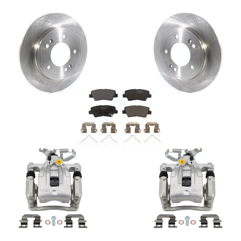 Transit Auto KC8-100302T Disc Brake Kit for 2017-2022 Kia Niro, Hyundai Elantra, Hyundai Ioniq - Rear product image