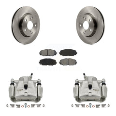 Transit Auto KC8-100303S Disc Brake Kit for 2008-2018 Toyota RAV4, Toyota Prius V, Lexus HS250h & more - Front product image