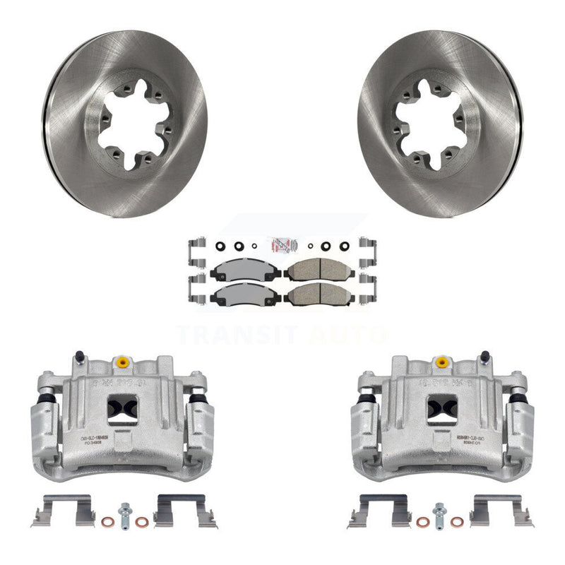 Transit Auto KC8-100304N Disc Brake Kit for 2004-2008 Isuzu i-290, Isuzu i-370, Isuzu i-280 & more - Front product image