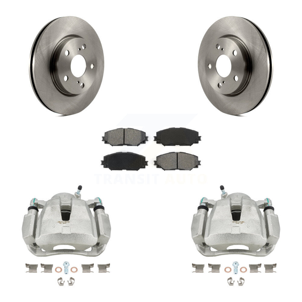 Transit Auto KC8-100305S Disc Brake Kit for 2013-2015 Toyota RAV4 - Front product image