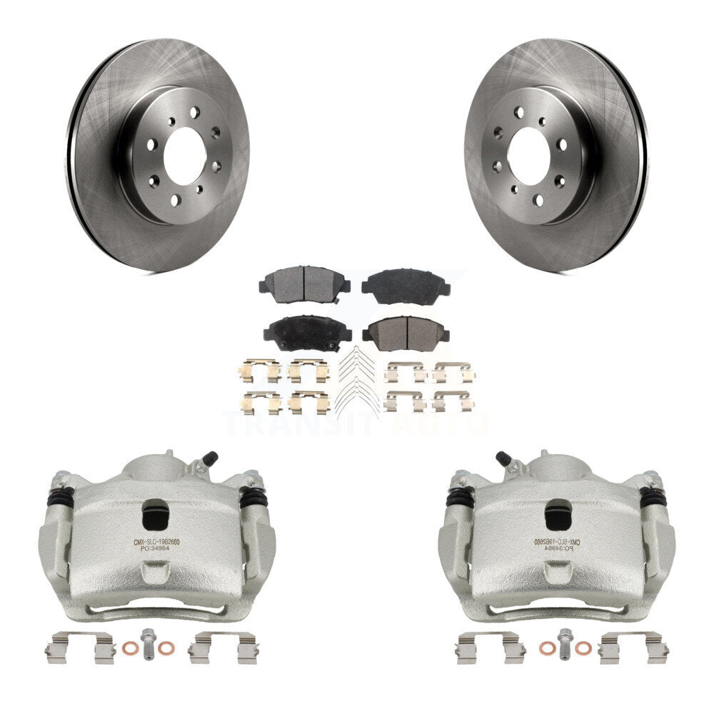 Transit Auto KC8-100306P Disc Brake Kit for 2014 Honda Fit - Front product image