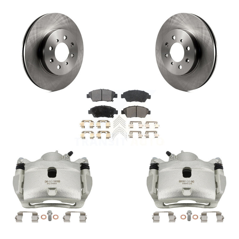 Transit Auto KC8-100306P Disc Brake Kit for 2014 Honda Fit - Front product image