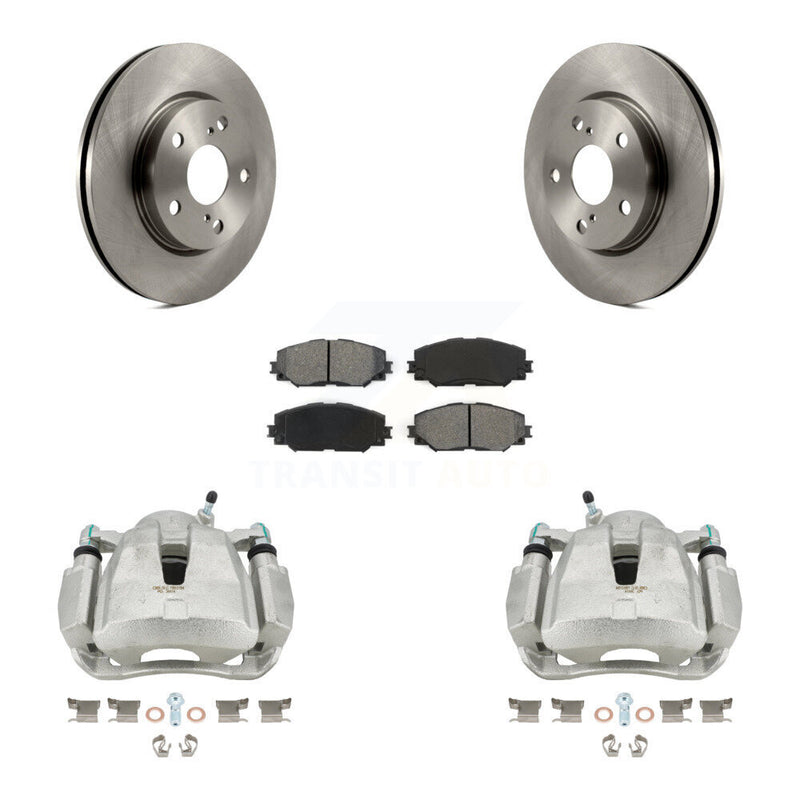 Transit Auto KC8-100306S Disc Brake Kit for 2014-2015 Toyota RAV4 - Front product image