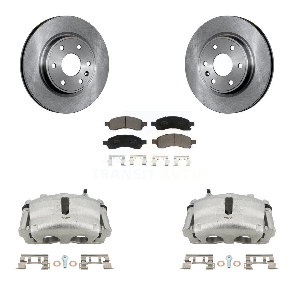 CMX KC8-100307C Disc Brake Kit for 2007-2017 GMC Acadia Limited, Chevrolet Traverse, Buick Enclave & more - Front product image