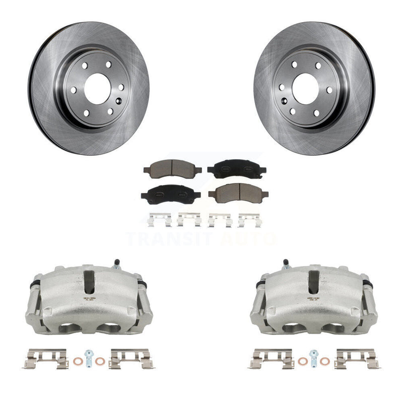 CMX KC8-100307C Disc Brake Kit for 2007-2017 GMC Acadia Limited, Chevrolet Traverse, Buick Enclave & more - Front product image