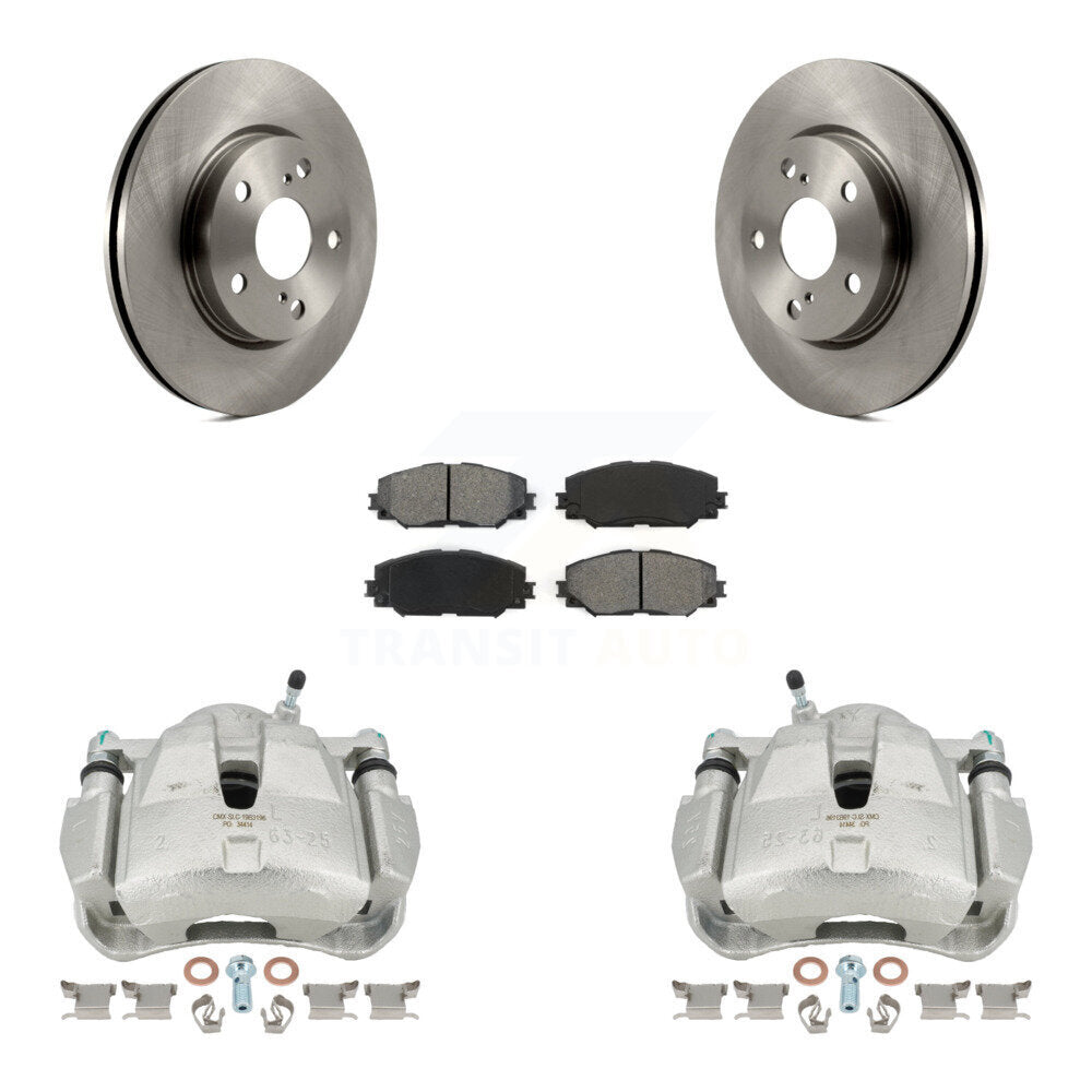Transit Auto KC8-100307S Disc Brake Kit for 2014-2015 Toyota RAV4 - Front product image