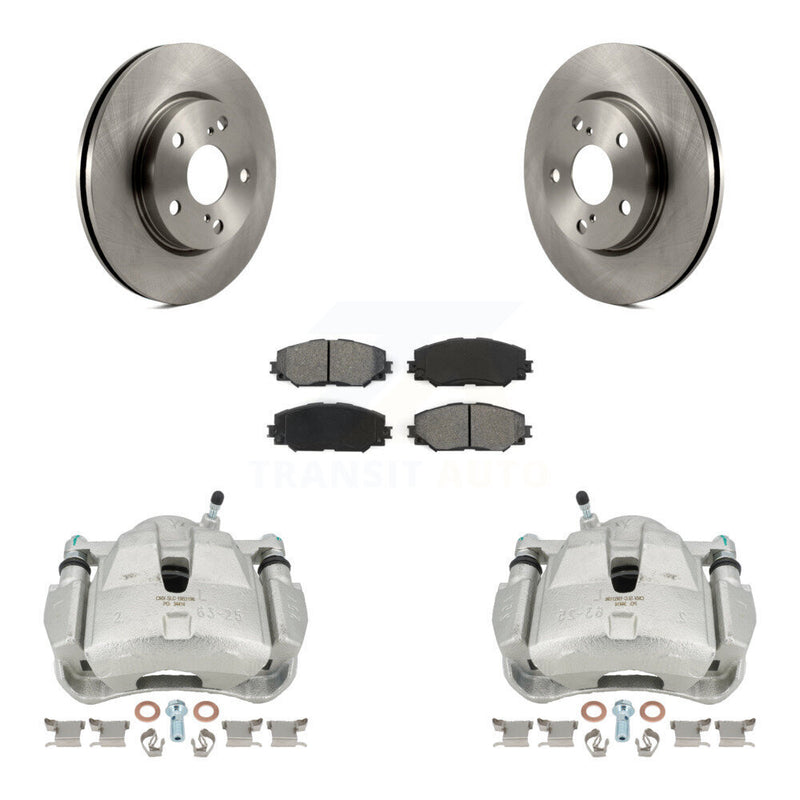 Transit Auto KC8-100307S Disc Brake Kit for 2014-2015 Toyota RAV4 - Front product image