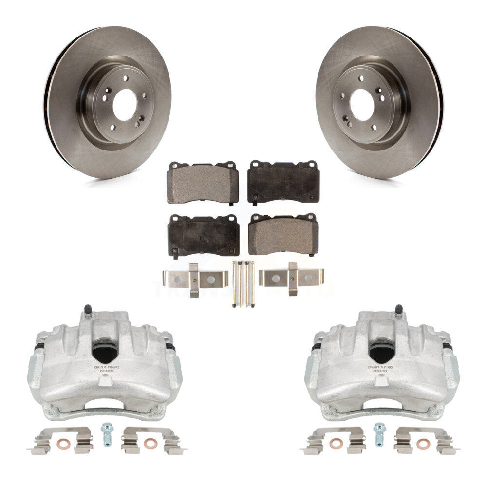 Transit Auto KC8-100308P Disc Brake Kit for 2014-2016 Hyundai Genesis Coupe - Front product image