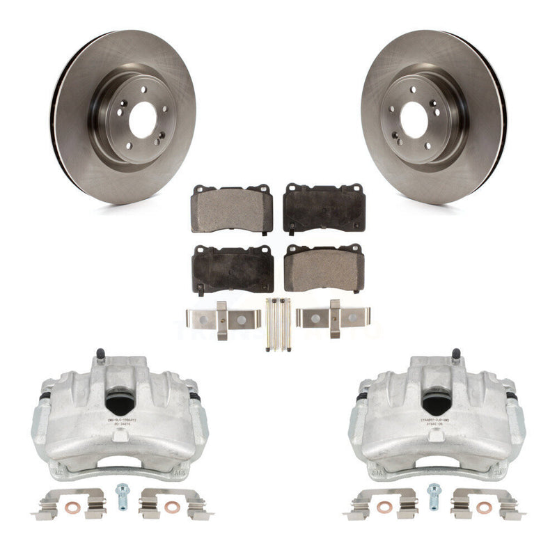 Transit Auto KC8-100308P Disc Brake Kit for 2014-2016 Hyundai Genesis Coupe - Front product image