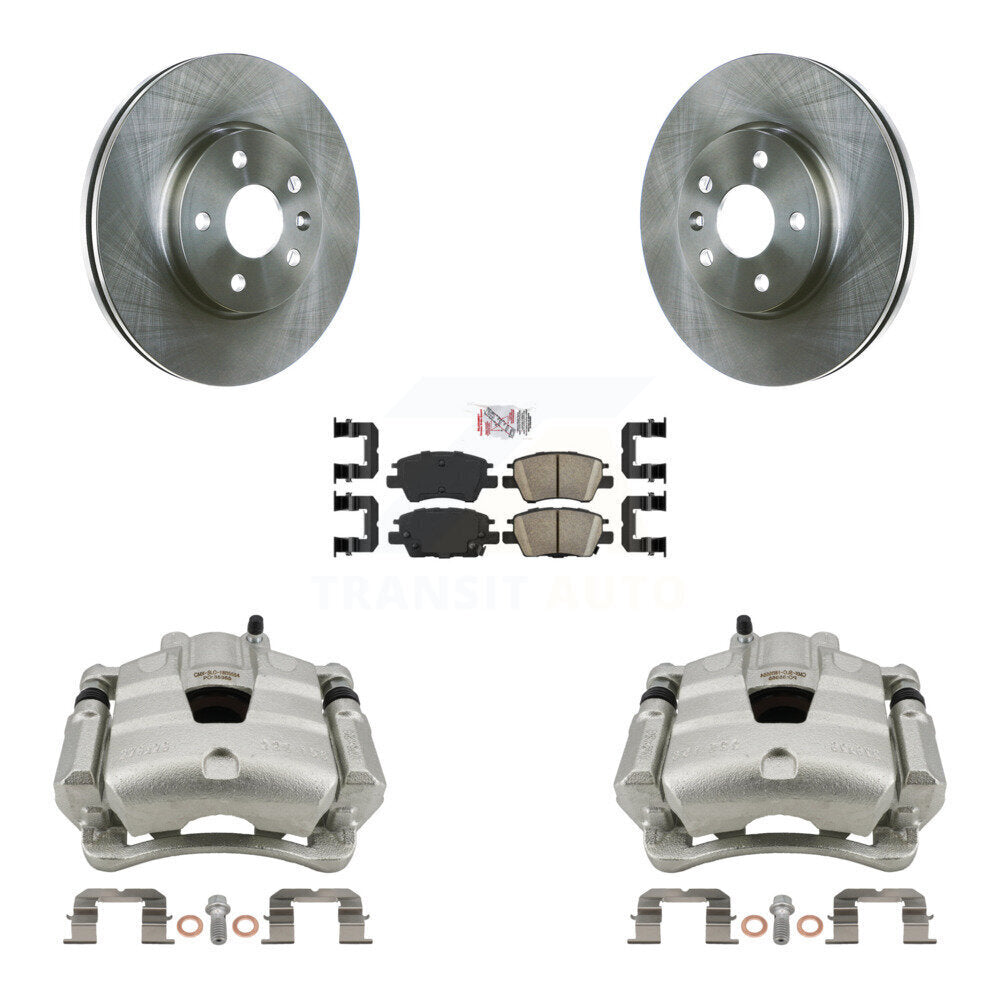 Transit Auto KC8-100310N Disc Brake Kit for 2016-2020 Chevrolet Bolt EV, Chevrolet Cruze, Chevrolet Volt - Front product image