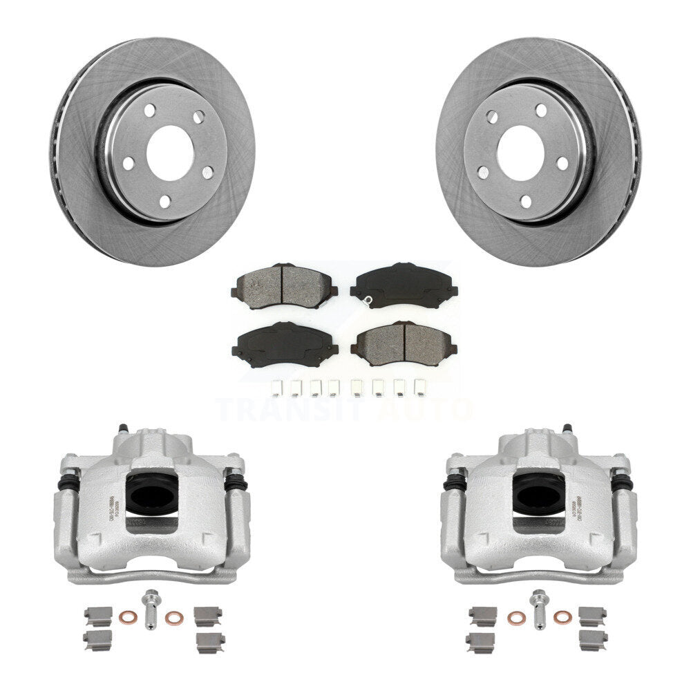 Transit Auto KC8-100311S Disc Brake Kit for 2007-2016 Jeep Wrangler - Front product image