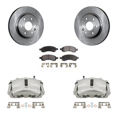 Transit Auto KC8-100312P Disc Brake Kit for 2007-2017 GMC Acadia Limited, Chevrolet Traverse, Buick Enclave & more - Front product image