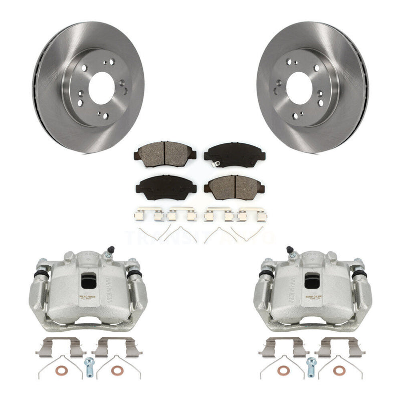 Transit Auto KC8-100312S Disc Brake Kit for 2011-2015 Honda CR-Z - Front product image