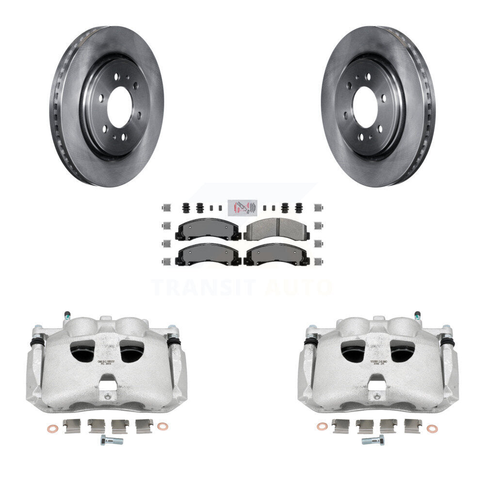Transit Auto KC8-100313N Disc Brake Kit for 2018-2021 Lincoln Navigator, Ford Expedition - Front product image