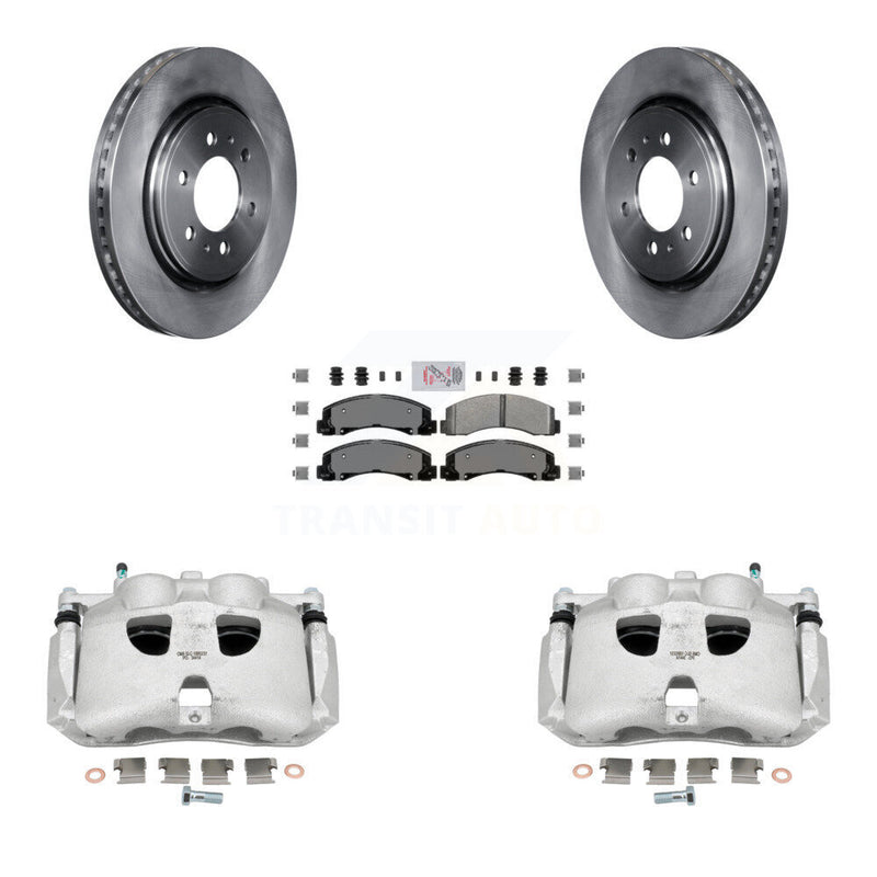 Transit Auto KC8-100313N Disc Brake Kit for 2018-2021 Lincoln Navigator, Ford Expedition - Front product image
