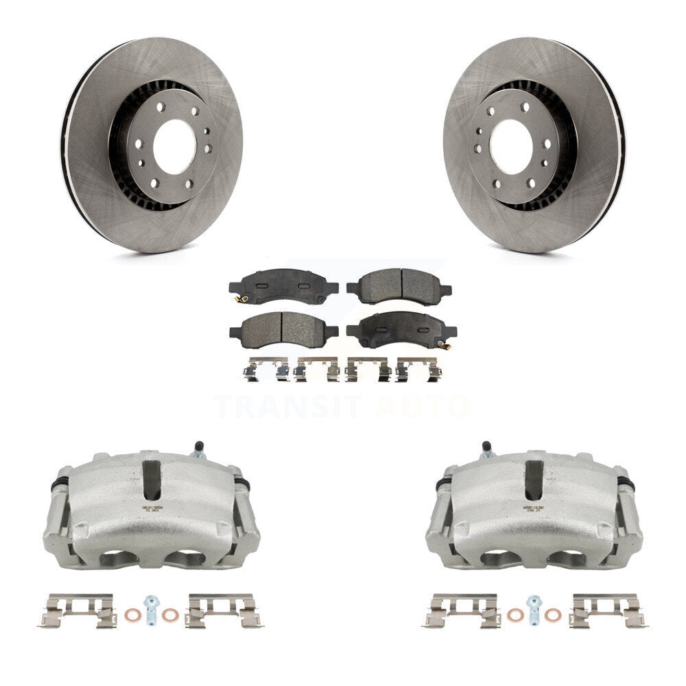 Transit Auto KC8-100313P Disc Brake Kit for 2006-2009 GMC Envoy, Saab 9-7x, Buick Rainier & more - Front product image