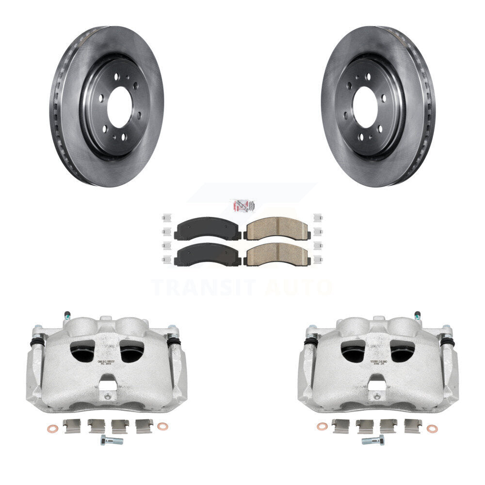 Transit Auto KC8-100314N Disc Brake Kit for 2018-2021 Lincoln Navigator, Ford Expedition - Front product image