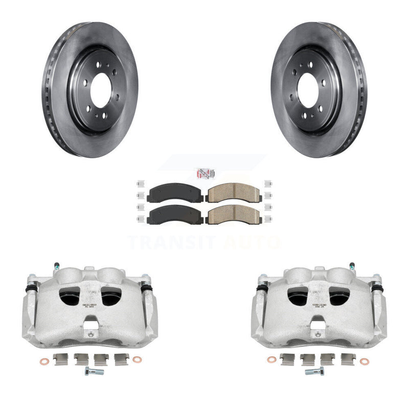 Transit Auto KC8-100314N Disc Brake Kit for 2018-2021 Lincoln Navigator, Ford Expedition - Front product image