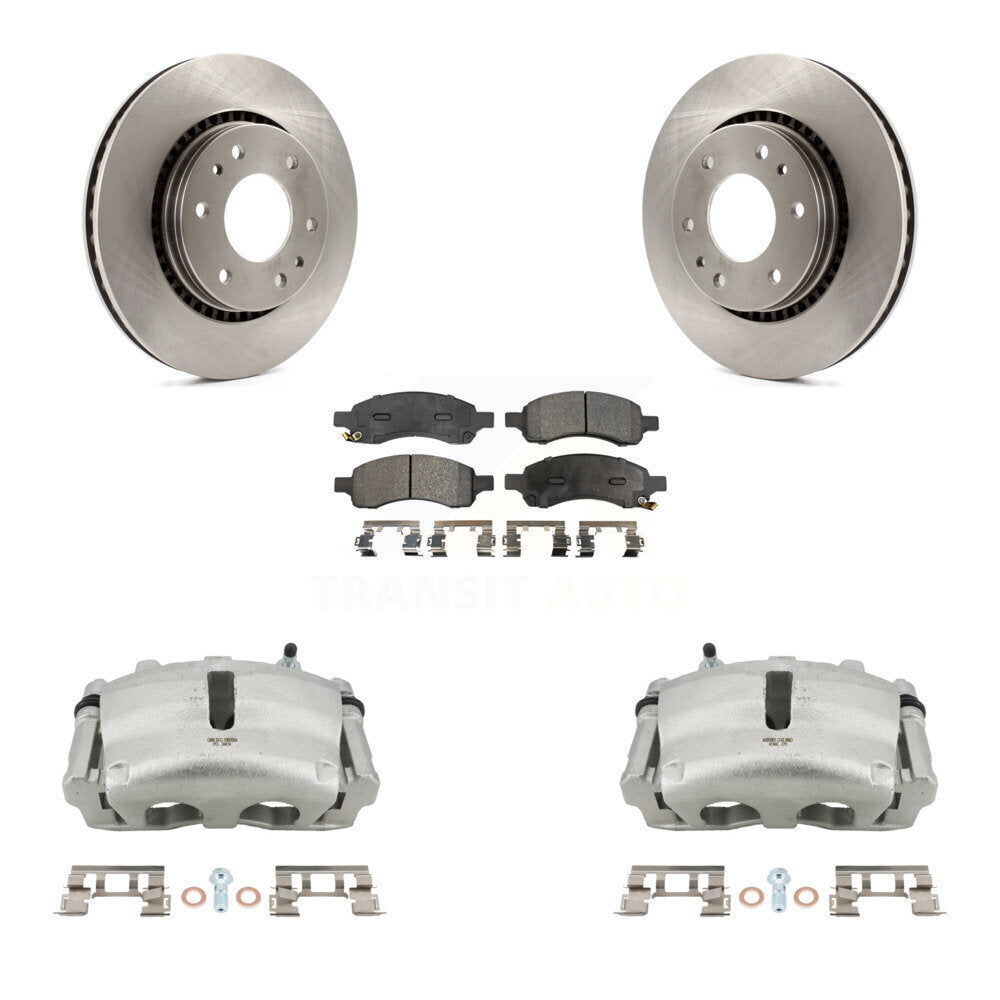 Transit Auto KC8-100314P Disc Brake Kit for 2006-2009 GMC Envoy, Isuzu Ascender, Buick Rainier & more - Front product image