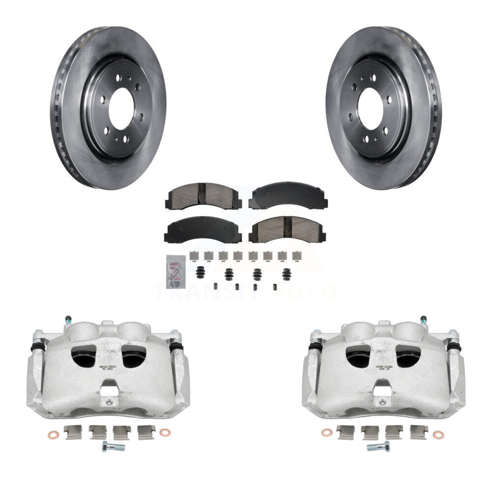 Transit Auto KC8-100315N Disc Brake Kit for 2018-2021 Lincoln Navigator, Ford Expedition - Front product image