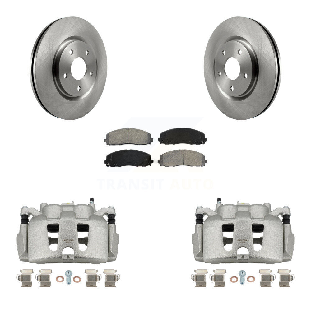 Transit Auto KC8-100315S Disc Brake Kit for 2014-2020 Dodge Journey - Front product image