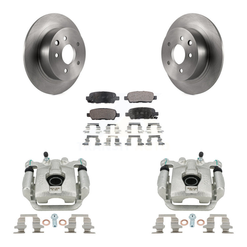 Transit Auto KC8-100316T Disc Brake Kit for 2007-2019 Nissan Juke, Nissan Sentra - Rear product image