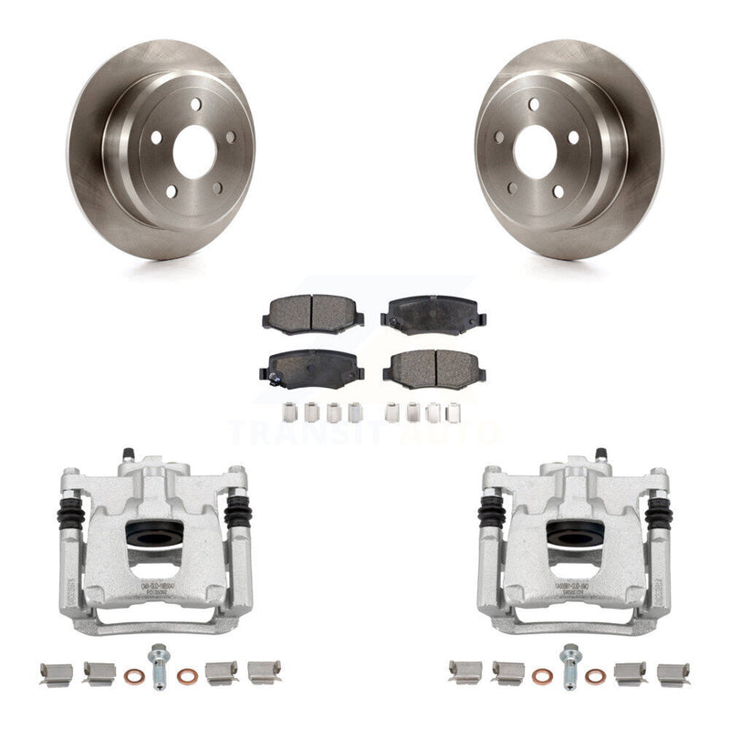Transit Auto KC8-100317T Disc Brake Kit for 2007-2018 Jeep Wrangler JK, Jeep Wrangler - Rear product image