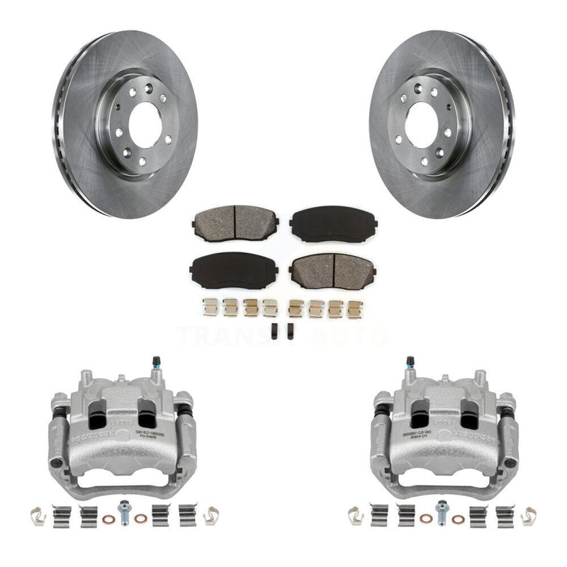 Transit Auto KC8-100318S Disc Brake Kit for 2007-2012 Ford Edge, Mazda CX-7 - Front product image