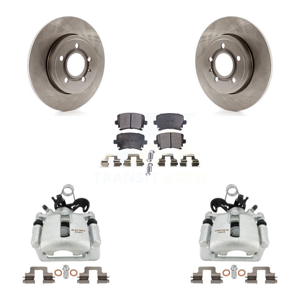 Transit Auto KC8-100318T Disc Brake Kit for 2005-2009 Audi A4, Audi A4 Quattro - Rear product image
