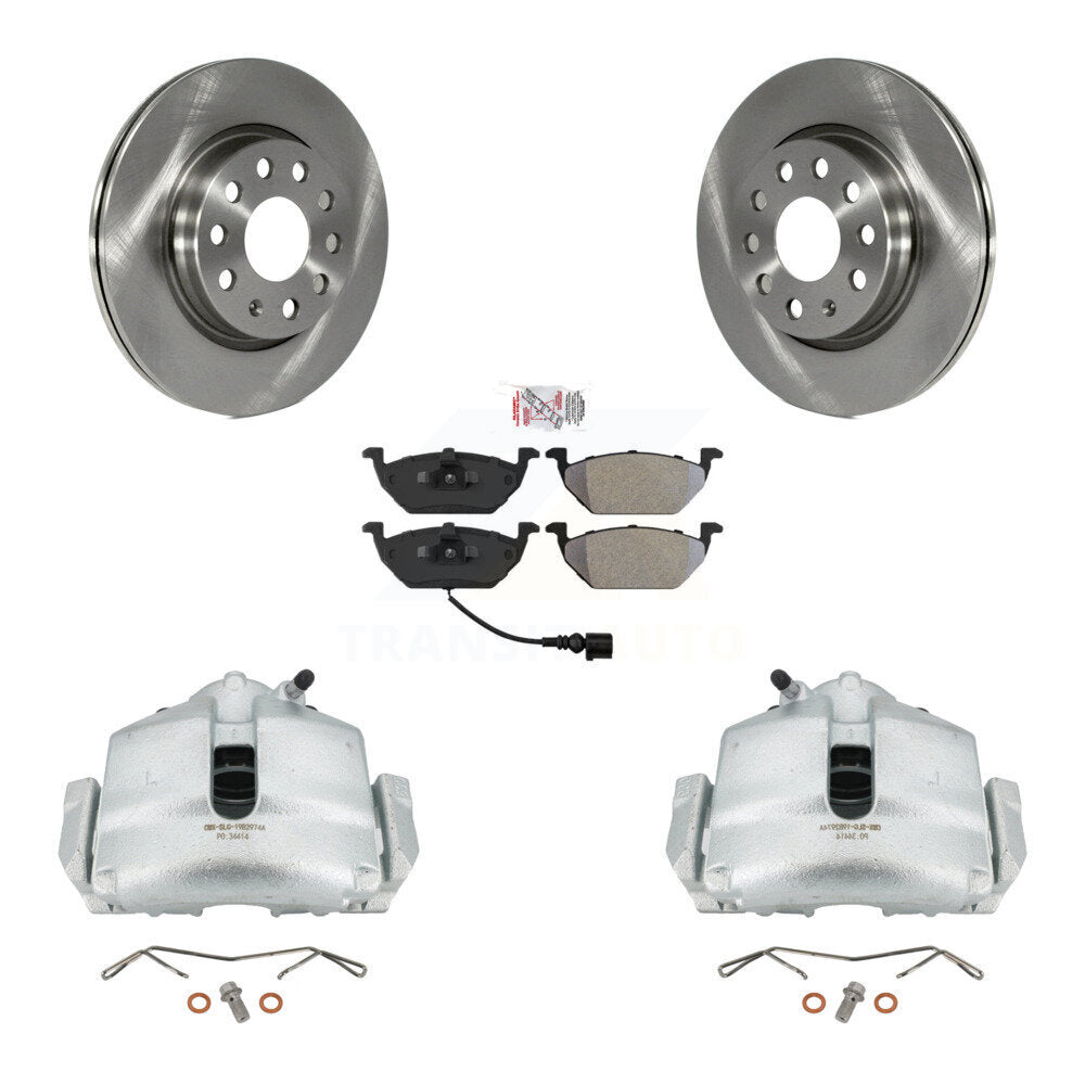 Transit Auto KC8-100319N Disc Brake Kit for 2011-2015 Volkswagen Jetta - Front product image