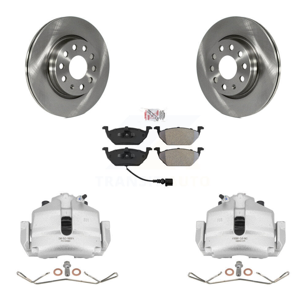 Transit Auto KC8-100320N Disc Brake Kit for 2011-2015 Volkswagen Jetta - Front product image